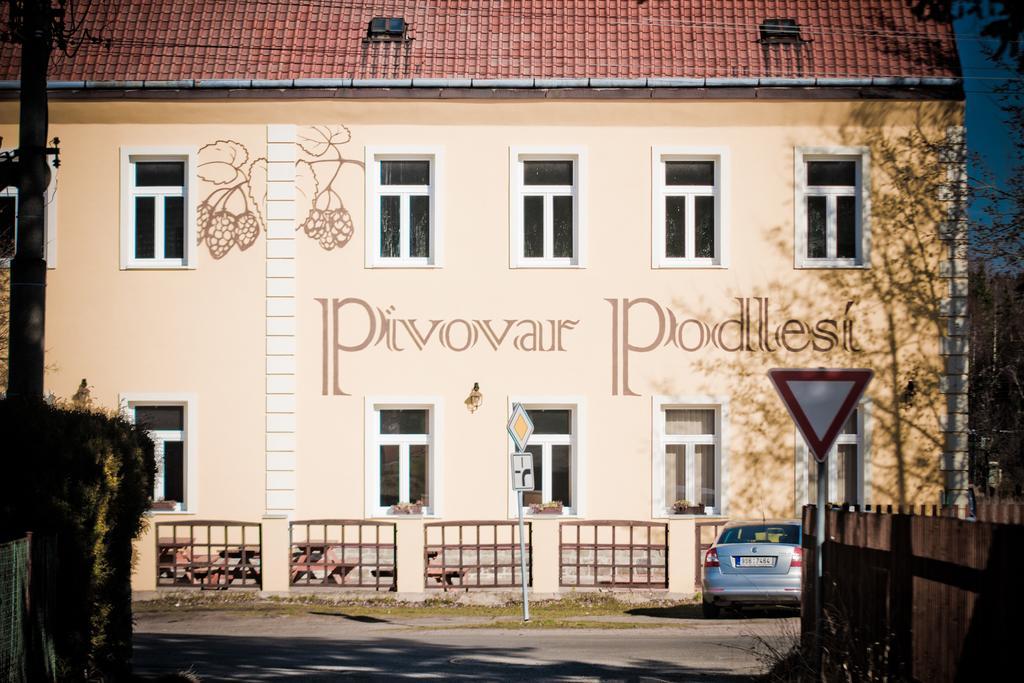 Penzion Pivovar Podlesi Příbram المظهر الخارجي الصورة